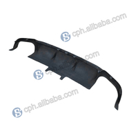 Diffuseur arrière en fibre de carbone noire personnalisé en gros pour Ford Mustang GT500 2013-2014 - Amélioration