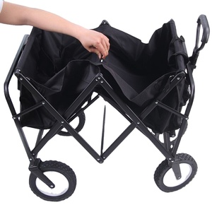OEM 4 Wheels Folding Wagon <strong>Cart</strong> Outdoor Hand Truck <strong>Trolley</strong> <strong>Cart</strong> Camping <strong>Trolley</strong> Fishing Wagon <strong>Cart</strong> - Product Image 5