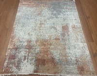 Luxury Handmade Hand Knotted Wool Silk Area Rug Carpet for Living Room and Bedroom