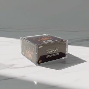 กล่องอะคริลิคใส่การ์ด TCG แบบพกพา เป็นมิตรกับสิ่งแวดล้อม RAY-one Piece กล่องอะคริลิคภาษาอังกฤษ สำหรับใส่การ์ด<span class=keywords><strong>เกม</strong></span> บูสเตอร์บ็อกซ์ ภาษาอังกฤษ ของแท้ - Product Image 5