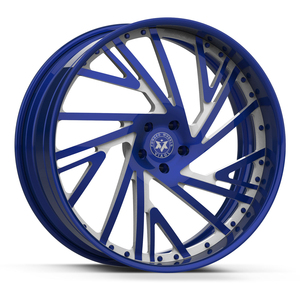 Rines Forjados Viaol de 2 Piezas, Diseño Espiral Ciclónico, 20 22 24 26 Pulgadas, Compatibles con Chevrolet Impala, <span class=keywords><strong>Cadillac</strong></span> Escalade, Crown Vic - Product Image 4