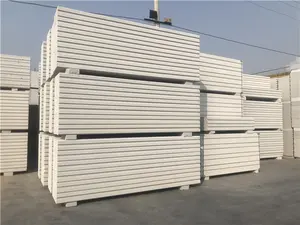 Fuente ventas directas de fábrica 150mm de espesor ALC nueva pared exterior ignífuga y aislamiento térmico tablero de partición ligero