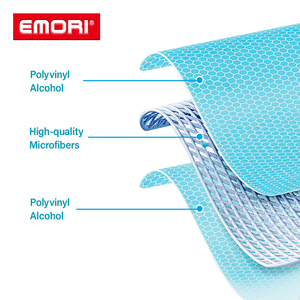 Chiffon de nettoyage en microfibre PVA à absorption forte, sans peluches, à base de molécules d'eau, pour verre et cuisine – Offre Spéciale Éco-responsable - Product Image 3
