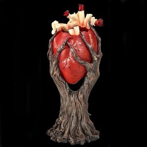 Heart Anatomy <b>Model</b> Resin Craft Ornament <b>Medical</b> Teaching Structure Human Organ Decor Christmas Gift Modern Minimalist Style - Product Image 2
