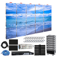 Dış Mekan İç Mekan HD Sahne Arka Planı Led Ekran P3.9 Uygun Fiyatlı Kiralık LED Video Duvar Panel Ekranı