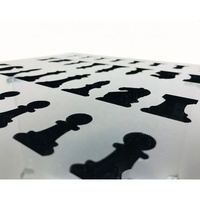 Jeu d'échecs compact de luxe fait main, cadeau pour la fête des pères, jeu d'échecs en lucite pour collectionneurs, jeu d'échecs de voyage