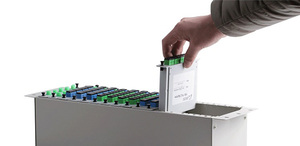 حامل فاصل الألياف الضوئية 3U 19 بوصة / هيكل لـ 1x8 16 فتحة <span class=keywords><strong>LGX</strong></span> فاصل ألياف الضوئية PLC - Product Image 6