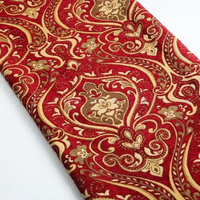 Tissu chenille pour canapé, motif floral vintage, 100% polyester, tissé, lourd, respirant, pour la décoration intérieure et les meubles