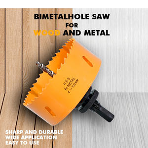 M14 6MM -150MM真空ろう金属穴オープナーHSSソーカッター掘削ドリルビットアングルグラインダー用 - Product Image 6