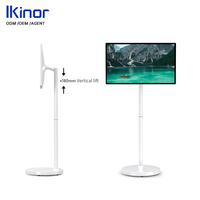 Televisor Portátil Inteligente con Pantalla Táctil DMI IKINOR de 21.5/32 Pulgadas, Táctil de 10 Puntos, Full HD 1080p, 4-6 Horas de Duración de la Batería, Recargable y Móvil