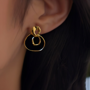 Boucles d'oreilles pendantes tendance E295-E200-0472H - Product Image 3