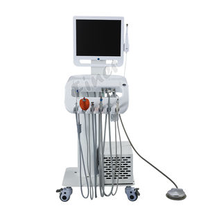 <strong>Dental</strong> <strong>Unit</strong> Cart <strong>Dental</strong> Trolley Cart <strong>Dental</strong> Endoscope Cart Curing Light Ultrasonic Scaler Handpiece with Tape Compressor - Product Image 1