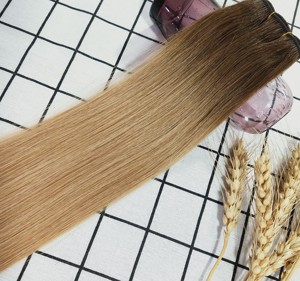 Tramas <span class=keywords><strong>cosidas</strong></span> a máquina de la mejor calidad, <span class=keywords><strong>extensiones</strong></span> de cabello humano chino virgen 100%, cutícula completa, trenzado intacto, blanqueamiento recto - Product Image 6
