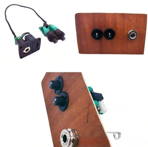 Kit de micro pour ukulélé et guitare acoustique de haute qualité, égaliseur 2 bandes, micro universel pour guitare acoustique, pièces et accessoires pour instruments à cordes Uk-100 - Product Image 4