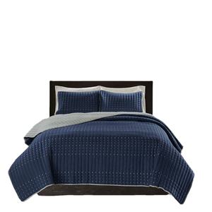 Nuevo diseño edredón estilo tamaño <span class=keywords><strong>ajustable</strong></span> bordado personalizado ropa de cama colchas - Product Image 1