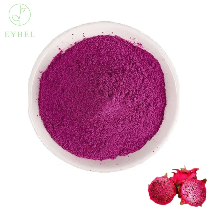 Oem Private Label Logo Extracto De Plantas Cas Eedlings Sementes De Frutas Do Dragão Natural 100% Solúvel Em Água Red Dragon Fruit Em Pó