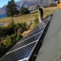 Support d'énergie solaire pour toitures résidentielles, commerciales et photovoltaïques, supports de montage en aluminium pour toits en tuiles et au sol