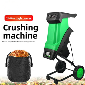 Broyeur <span class=keywords><strong>de</strong></span> <span class=keywords><strong>bois</strong></span> électrique - Moteur 2400W, diamètre <span class=keywords><strong>de</strong></span> coupe max. 39mm, 4500 tr/min, sac <span class=keywords><strong>de</strong></span> collecte <span class=keywords><strong>50L</strong></span>, déchiqueteuse <span class=keywords><strong>de</strong></span> branches <span class=keywords><strong>de</strong></span> jardin pour la maison - Product Image 5