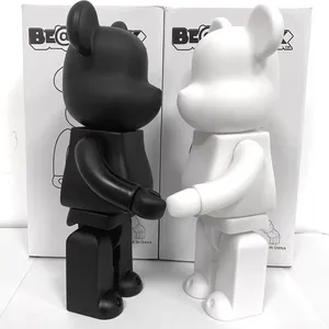 400% 28cm 1000% 70cm sur mesure brique ours bricolage jouets ours vierges faire votre propre Bearbrick