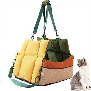 <strong>Pet</strong> Car Seats Small Dogs, 2-In-1Portable Leisure Outing <strong>Pet</strong> <strong>Booster</strong> Dog Car Seat Bed,<strong>Pets</strong> Travel Cars Seat <strong>Booster</strong> with Seatbelt - Product Image 1