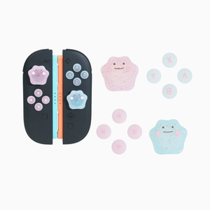 Fundas de Silicona para los Pulgares, Cubiertas para los Joysticks de Nintendo <span class=keywords><strong>Switch</strong></span> 2 / <span class=keywords><strong>Switch</strong></span> / <span class=keywords><strong>Switch</strong></span> OLED, <span class=keywords><strong>Protector</strong></span> de Palanca Analógica - Product Image 4