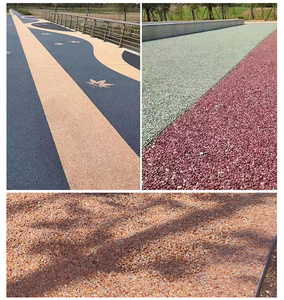 حجر مرصع بالحصى الملونة الطبيعية تان رصف البازلت للاستخدام في الهواء الطلق والمتنزهات - Product Image 5