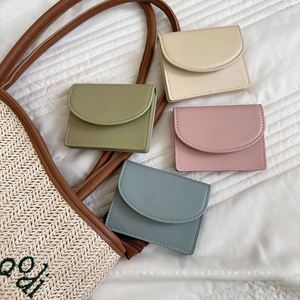 Portefeuille en cuir PU tendance pour femme, style professionnel, porte-cartes d'identité avec logo personnalisé, vente en gros - Product Image 4