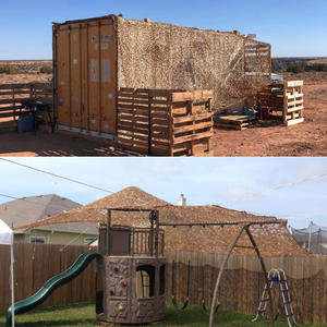 Filet de camouflage en tissu Oxford respirant, portable, pour lunettes de chasse, <span class=keywords><strong>surplus</strong></span>, utilisé pour la décoration de fête, la photographie, la couverture de voiture - Product Image 4