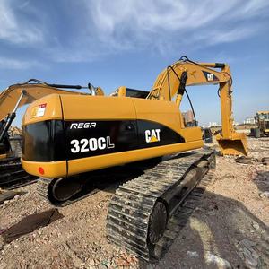 เครื่องจักรก่อสร้างรถขุด Cat320bl 320cl หนอนผีเสื้อ20ตันมือสอง - Product Image 3