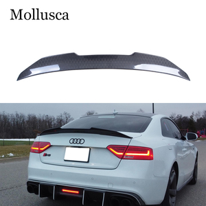 สปอยเลอร์หลังคาร์บอนไฟเบอร์ทรงรังผึ้งแบบ PSM สำหรับรถ A5 B8 B8.5 2 ประตู คูเป้ 8T3 ปี 2007-2017 - Product Image 1
