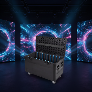 Caja de Transporte Ligera de Material PE de 500 mm, 1000 mm para Pantalla LED, con Cierre, Personalizable, Desmontable y Enviabile - Product Image 1