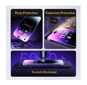 ESD antiestático a prueba de polvo 2.5D Protector de pantalla de vidrio templado para <span class=keywords><strong>iPhone</strong></span> para Samsung Redmi 13 Pro 13 Pro Max 9H <span class=keywords><strong>Gorilla</strong></span> <span class=keywords><strong>Glass</strong></span> - Product Image 6
