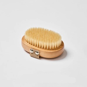 <span class=keywords><strong>Brosse</strong></span> sèche exfoliante à tête ronde pour le massage du corps, avec impression personnalisée du logo - Product Image 2