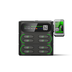Directo de fábrica, 8 ranuras apilables <span class=keywords><strong>para</strong></span> PAX A5000 Bajie, casillero de carga, Banco de energía de carga de teléfono compartido, máquina expendedora Mieten - Product Image 4