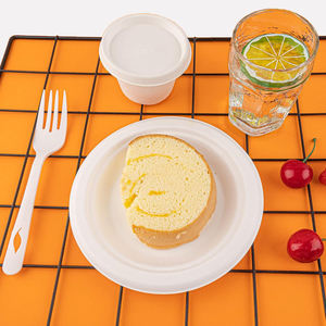 Bioking, superventas, bandeja redonda blanca para Pizza de 12 pulgadas, platos de papel para Pizza de pulpa de bagazo compostable biodegradable desechable - Product Image 4