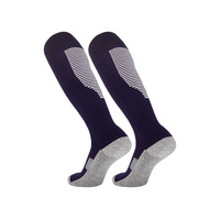 Chaussettes de football pour enfants et jeunes, chaussettes antidérapantes hautes jusqu'au genou, chaussettes de sport respirantes écologiques