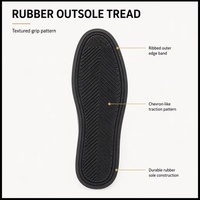 Chaussures en cuir brillant légères, décontractées, formelles, tactiques, à lacets, avec logo personnalisé