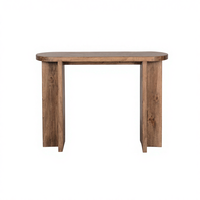 Table console en bois massif au design moderne, convertible pour l'entrée, l'hôtel, l'atelier ou le salon, meuble pour la maison