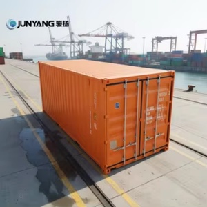 Conteneur maritime en acier Corten sec 20GP de Chine pour le transport de marchandises en vrac, certifié CSC, capacité de 33,2 CUM, transport maritime - Product Image 1