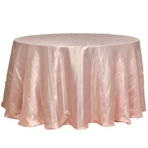 Nappe Ronde Tendance Mode pour Hôtels et Banquets de Mariage en Fibre de Polyester – Vente en Gros - Product Image 4