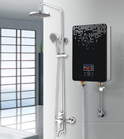 Pemanas Air Listrik Instan 220V-240V 4.5KW Sistem Keamanan Multifungsi Temperatur Dapat Diatur untuk Rumah Hotel Kamar Mandi Shower