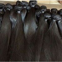 Vente en gros de cheveux vierges brésiliens, cheveux bouclés ondulés, texture droite naturelle, nouveau modèle numéro 4B