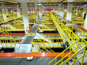 Tốc độ cao thông minh hẹp ban nhạc phân loại và hệ thống giao hàng Bưu Chính ngành công nghiệp hàng hóa và thiết bị lưu trữ thông minh bưu kiện SORTER - Product Image 2