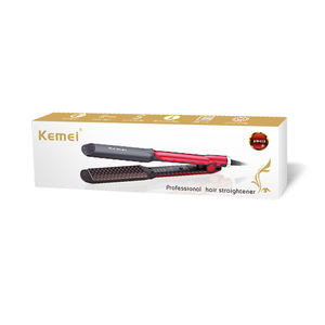 Kemei Factory Direct Home Km-533 Multifunction Affordable Prices <strong>Ceramic</strong> <strong>Hair</strong> <strong>Straightener</strong> Professional - Product Image 3