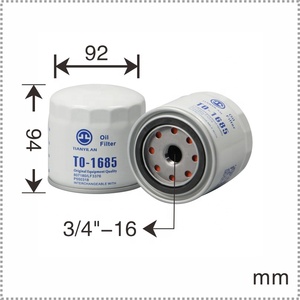 Filtro de Aceite para Excavadora BT FILTER TIANYILAN (H)<span class=keywords><strong>94</strong></span>*(OD)92*(Tamaño de Rosca)3/4"-16 1732132431 35178573 7000074035 Maquinaria de Construcción - Product Image 4