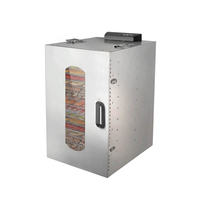 Instelbare Temperatuur Food Fruit Dehydrator Pinda Droger Machine Groente Industriële Commerciële Droogmachine