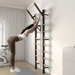 Rắn gỗ Tường Thanh tập thể dục trạm với pull-up Bar OEM tùy chỉnh thiết kế - Product Image 5