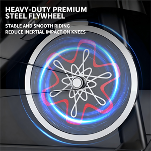 <span class=keywords><strong>Bicicleta</strong></span> giratoria de ejercicio vertical de acero profesional para el hogar, entrenador de <span class=keywords><strong>bicicleta</strong></span> de gimnasio, equipo de <span class=keywords><strong>bicicleta</strong></span> estacionaria, Bicicletas Estacionarias - Product Image 6