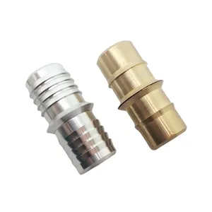 Custom metal precision machining turning part aluminum anodized brass turned CNC machining