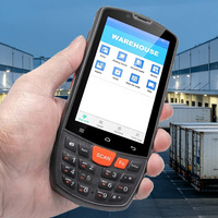 Ventes en gros de scanners de codes-barres industriels Android 12/15 4000 mAh, lecteurs de codes-barres portables Wifi, PDA robustes pour la logistique